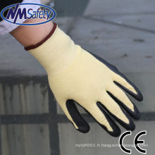 Gants en latex NMSAFETY jaune